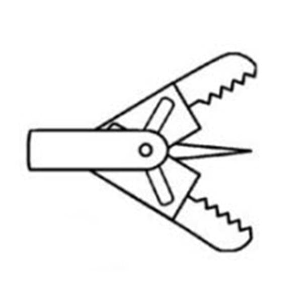 Forcep Alligator 2.3mmx230cm 10/Ca